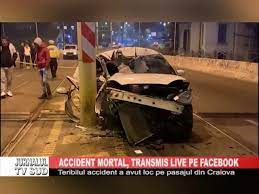 Accidentul a fost transmis live pe facebook chiar de tânăra care a dece. Accident Mortal Transmis Live Pe Facebook Youtube