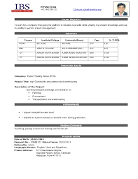 Not all cvs are the same and selecting the right cv for the job is essential. International Resume Writing Company How To Write A Resume