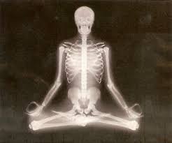 Seeing The Bright Side Skull Art Peace Poster Meditation