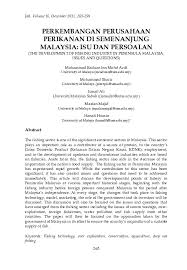 Angkanya naik 7,92 persen dibandingkan dengan periode sebelumnya. Pdf Perkembangan Perusahaan Perikanan Di Semenanjung Malaysia Isu Dan Persoalan The Development Of Fishing Industry In Peninsula Malaysia Issues And Questions Muhammad Zikry Academia Edu