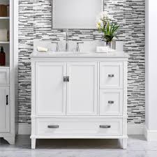 Shop this collection (960) ashland 37 in. Dorel Living Otum 36 Inch Bathroom Vanity With Sink White Wood Walmart Com Walmart Com