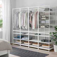 Jonaxel Frame W Bskts Clths Rl Shlv Uts 78x20 1 8x68 1 8 Ikea In 2020 No Closet Solutions Ikea Closet Organizer Ikea