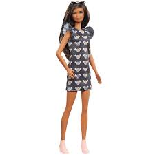 Nude barbie doll fashionista evolution curvy brown hair. Barbie Fashionistas Doll 140 Ghw54