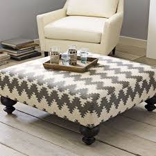 Want an ottoman as small as a footstool? Essex Printed Ottoman West Elm Home Decor Diy Furniture Furniture