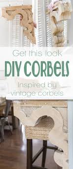 37 Creative Ideas For Decorating With Rustic Corbels Remodelaholic Diy Wood Diy Diy Furniture