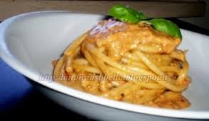 Da Nonna Sabbella Bucatini Con Pesto Di Olive E Mandorle Di Sergio B Http Danonnasabbella Blogspot It 2014 05 Bucatini Ricette Cibo Etnico Primi Piatti