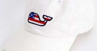 Womens Hats Flag Whale Hat Vineyard Vines Hats For Women Fashion Preppy Hat