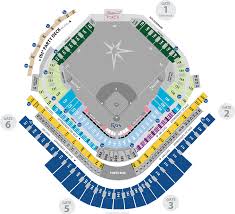 Tropicana Field Parking Map Map Encdarts