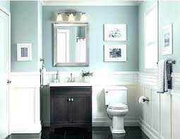 Decorating a small bathroom can be tough and choosing the perfect color scheme can be even harder. Infuse Color For Your Small Bathroom Wall Paint Color Ideas Bathroom Wall Colors Small Bathroom Paint Colors Gray Bathroom Walls