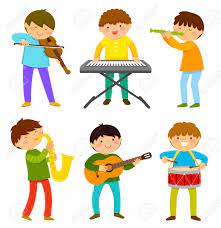 Various kind of clarinets isolated on white background. Set Of Kids Playing Musical Instrument Royalty Free Cliparts Vectors And Stock Illustration Image 72270302
