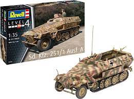 Sdkfz 251/1 armored personnel carrier. Revell Sd Kfz 251 1 Ausf A 3djake Deutschland