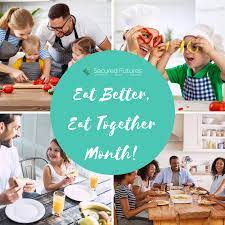 It S Eat Better Eat Together Month Prepare A Healthy Meal And Share It With The Family Today Eatbet Eat Together Health Care Reform Fun Activities