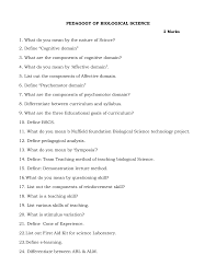 Http Bishopnewbigin Edu In Image Bio Science Download Pedagogy Of Bio Question Bank Pdf