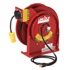 Maybe you would like to learn more about one of these? Heavy Duty Extension Cord Reel With 13amp Receptacle Lincoln Industrial 9103