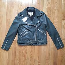 Walter Baker Jackets Coats New Walter Baker Allison Leather Moto Biker Jacket Poshmark