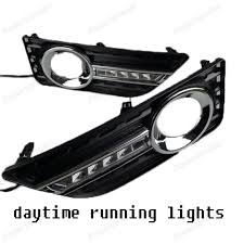 2017 New Arrival Turn Signal Lamps Drl Daylights Bright Car Led Drl Daytime Running Lights For Toyota Camry 2012 2015 Car Led Running Lights Lights