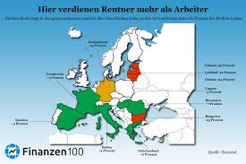 Für männer soll weiterhin ein rentenalter von 65 jahren gelten, derzeit liegt es bei 60. Mehr Rente Als Lohn In Diesen Eu Landern Geht Es Senioren Besser Als Arbeitern Finanzen100