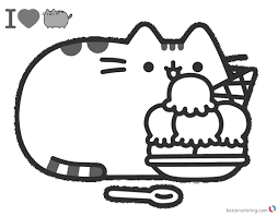 These printable coloring pages are also good for them not to be bored and to be artistic. Pusheen Coloring Pages Pusheen Coloring Pages Yummy Iceream Free Printable Coloring Pages 1000 X 7 Pusheen Coloring Pages Cat Coloring Page Cute Coloring Pages