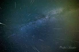 A meteor shower is a celestial event in which a number of meteors are observed to radiate, or originate, from one point in the night sky called radiant. Here Comes The Perseid Meteor Shower