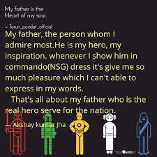 The person i admire most. My Father The Person Who Quotes Writings By Akshay Jha Yourquote
