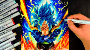 Shop for gogeta art from the world's greatest living artists. Drawing Gogeta Ultimate Fusion Ssj4 Blue Youtube