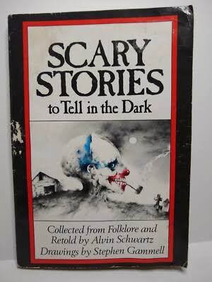 Scary Stories To Tell In The Dark by Alvin Schwartz 1991 Scholastic Book |  eBay
