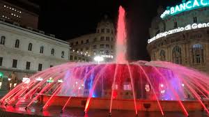 The neighborhood is home to 165 hotels and other accommodations, so you can find something that works for your stay. Fontana Rossa In Piazza De Ferrari Genova Italia 25 11 2018 Youtube
