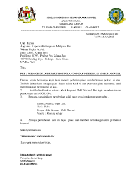 Surat jemputan ceramah keselamatan kepada bomba 1. Surat Sekol Ah Ceramah