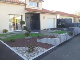 Jardin Contemporain Facade Amenagement Jardin Jardin Contemporain Decoration Jardin Exterieur