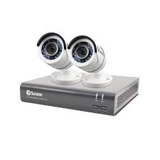 Swann 4 Channel 2 Camera Dvr Cctv Kit