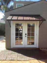 Made to order, to fit our particular awning. Residential Metal Awnings La Custom Awnings