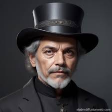 allan kardec with the city of paris in the background Prompts