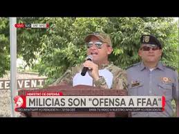 Este va a ser un gobierno sumamente austero, adelantó. Ministro De Defensa Asegura Que No Permitiran La Creacion De Milicias Youtube