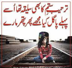Saleeqa shayari