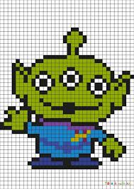 Pixel Art Alien Par Tete A Modeler En 2020 Pixel Art Coloriage Pixel Dessin Pixel