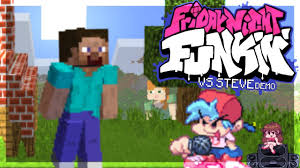 How to install minecraft mods · locate a mod that you have downloaded, or download a new mod. Friday Night Funkin Vs Steve Mod Demo Cutscenes Hard Minecraft Mod Youtube
