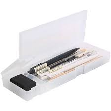Mylifeunit Polypropylene Plastic Pencil Box Multipurpose Clear Pencil 7 99 Liked On Polyvor Muji Pencil Case Pencil Case Minimalist School Pencil Case