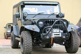 2015 Mahindra Thar Fully Customised This Is A Huge List That Goes Into Making This Monster Tube Fenders Custom Snorkle Mahindra Thar Jeep Thar Willys Jeep