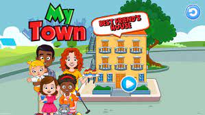 A realtor meets with his clients as they discuss the different homes that they have seen. My Town Best Friends House Apk 1 00 Download Free For Android