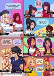 World Cup Girls porn comic 