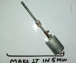 By using a modified hobby servo to drive it, this actuator even comes with positional feedback. Linear Actuator In 5 Minutes Linear Actuator Actuator Linear