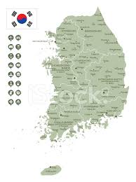 Dividida por una frontera en constante riesgo de conflicto, la península de corea ofrece al viajero una inmensa variedad de experiencias, hermosos paisajes y 5000 años de cultura e historia. Mapa De Corea Del Sur Vectores En Stock Freeimages Com