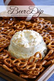 Serve with your favorite dipping foods like bread, chips, pretzels or vegetables. Beer Dip