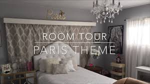 A mix of new and old items in a combination with vintage pieces makes your room area really french one. Room Tour Paris Theme Youtube