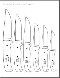 Knife Patterns Fabricacao De Facas Cutelaria Facas