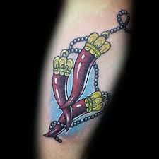 Unicorns are, of course, magical beings that resemble horses, with the exception of the single horn on their heads. 40 Italian Horn Tattoo Ideas For Men Cornicello Designs