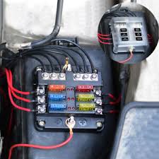 Adding extra circuits to an existing fuse box can increase the availability of electrical outlets. 10way Blade Fuse Holder Box Block 12v 24v Unicersal Car Truck Van Mobile Home Rv Fuses Fuse Holders Consumer Electronics