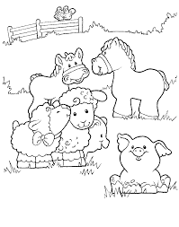 Coloring Page Little People Little People Kleurplaten Dieren Kleurplaten Gratis Kleurplaten