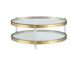 Request a shipping quote before ordering, the shown rates are only estimatesgorgeous pair of lucit. Sunpan Modern York Coffee Table Brass Wayfair