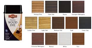 S G Bailey Paints Ltd Liberon Palette Wood Dye Color palettes collections , color palettes grouped by specific theme like winter or project work.